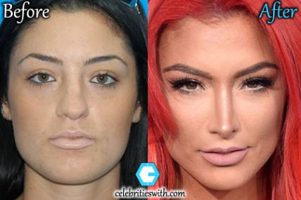Eva Marie is a wrestler, actress, model and fashion designer.
